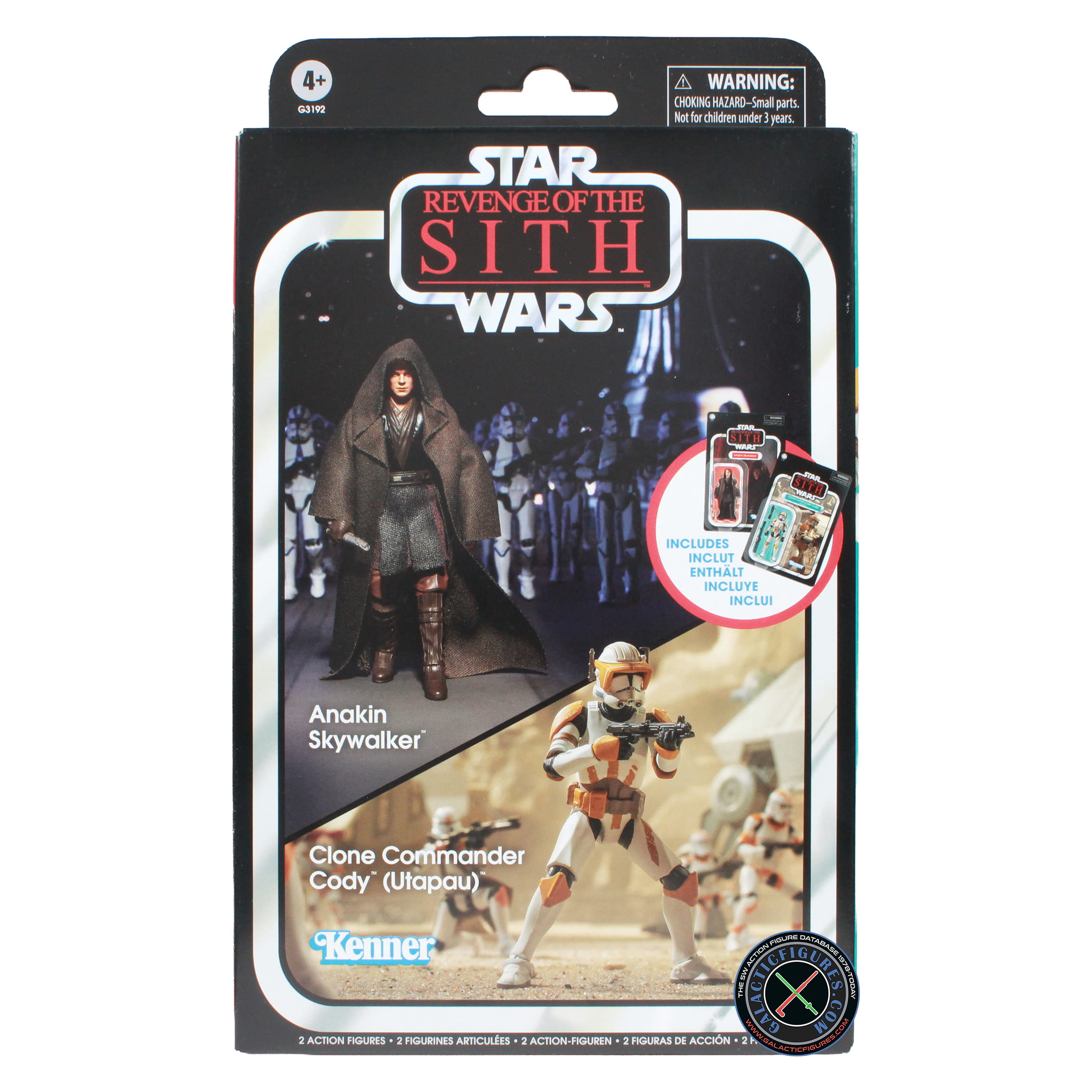 Commander Cody Anakin Skywalker & Clone Commander Cody 2-pack
