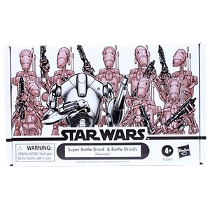  Super Battle Droid & Battle Droids 4-Pack (Geonosis)