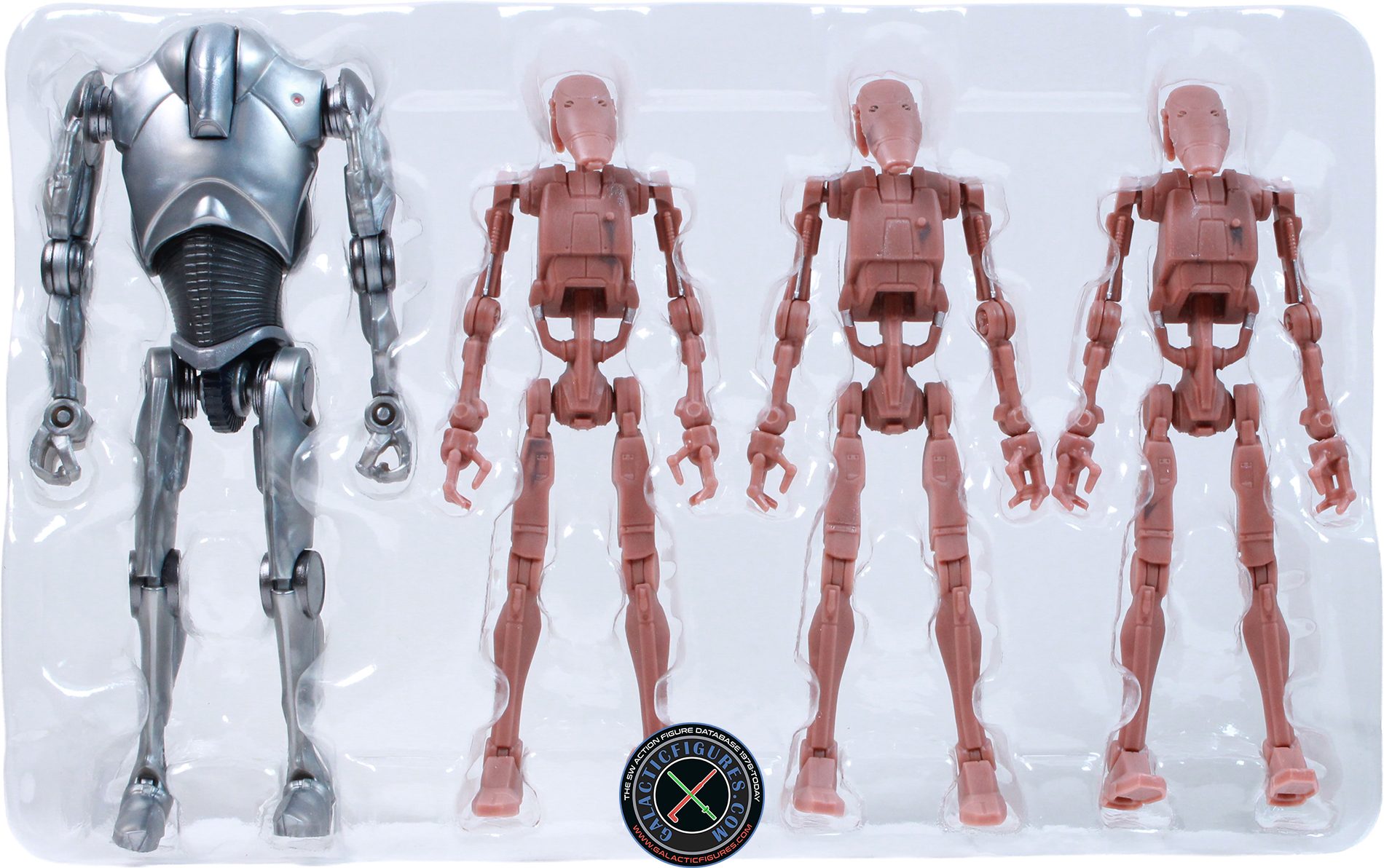 Super Battle Droid Super Battle Droid & Battle Droids 4-Pack (Geonosis)