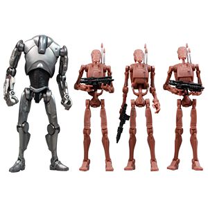 Super Battle Droid Super Battle Droid & Battle Droids 4-Pack (Geonosis)