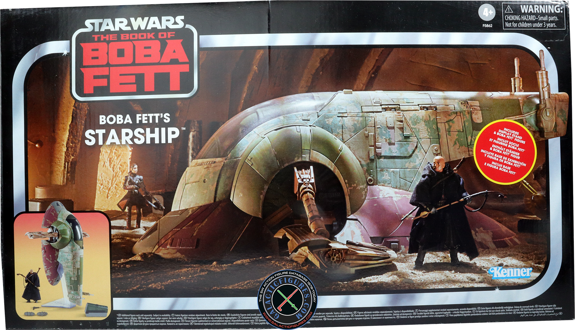 Boba Fett With Slave 1 Vehicle
