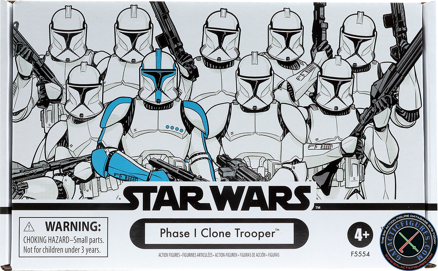Clone Trooper Lieutenant Phase 1 Clone Trooper 4-Pack
