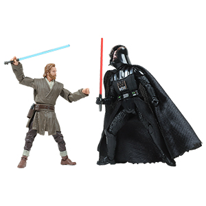 Darth Vader Showdown 2-Pack With Obi-Wan Kenobi