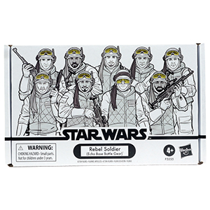 Hoth Rebel Trooper Hoth Echo Base Soldier Troop Builder 4-Pack