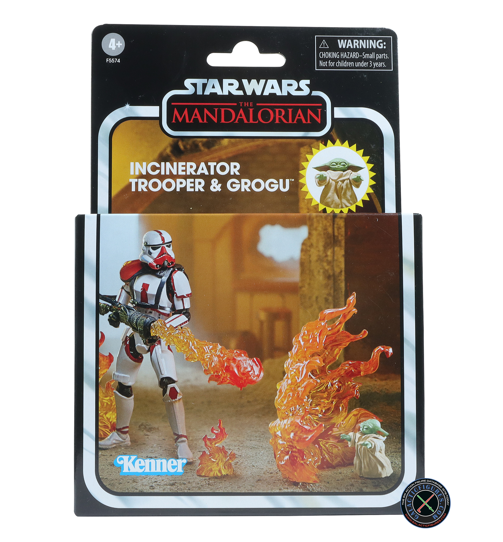 Grogu Deluxe With Incinerator Stormtrooper