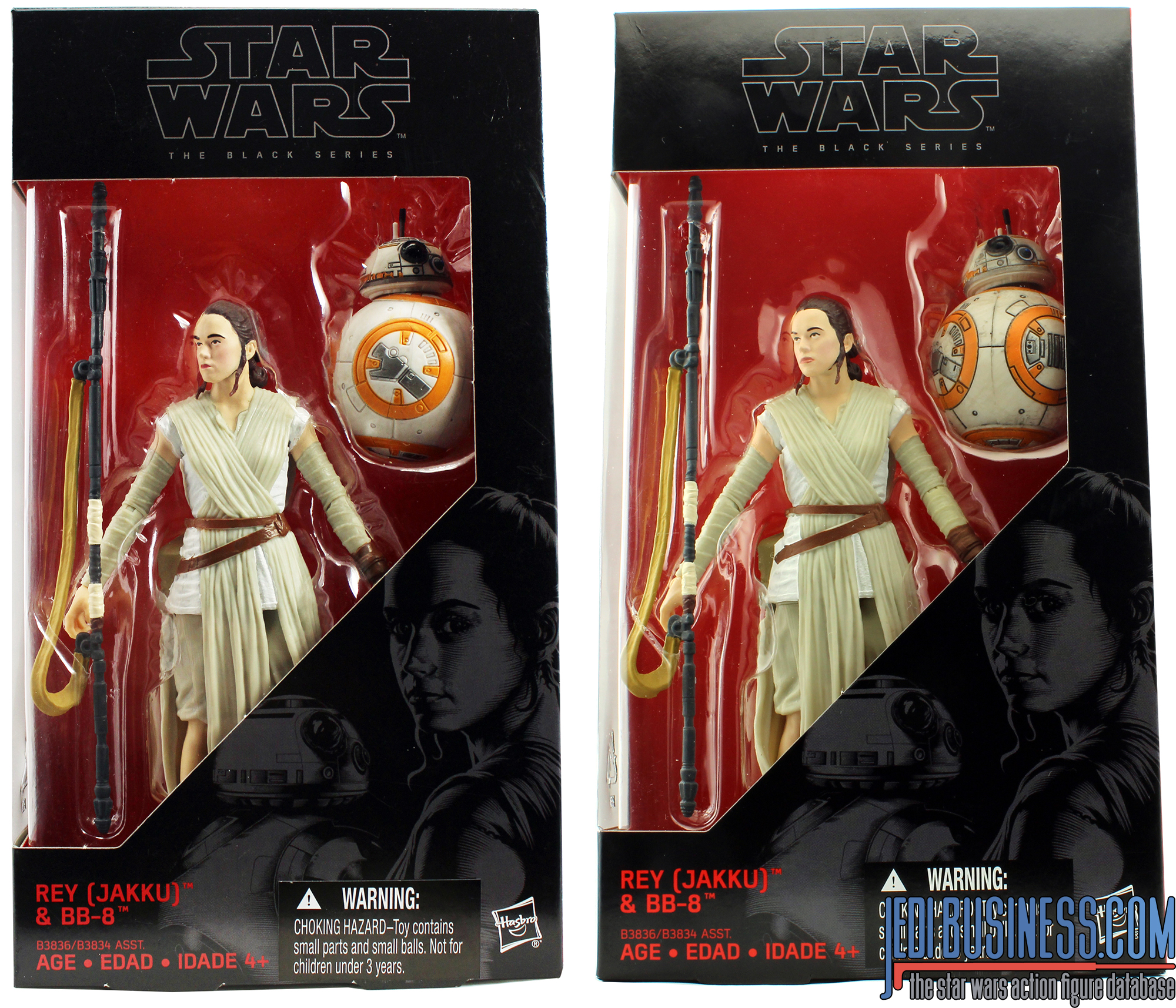 The Black Series Rey and BB-8 Variation