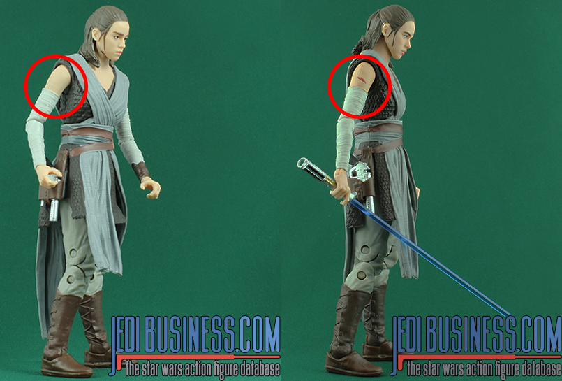 The Black Series Rey (Jedi Training) Arm Variation