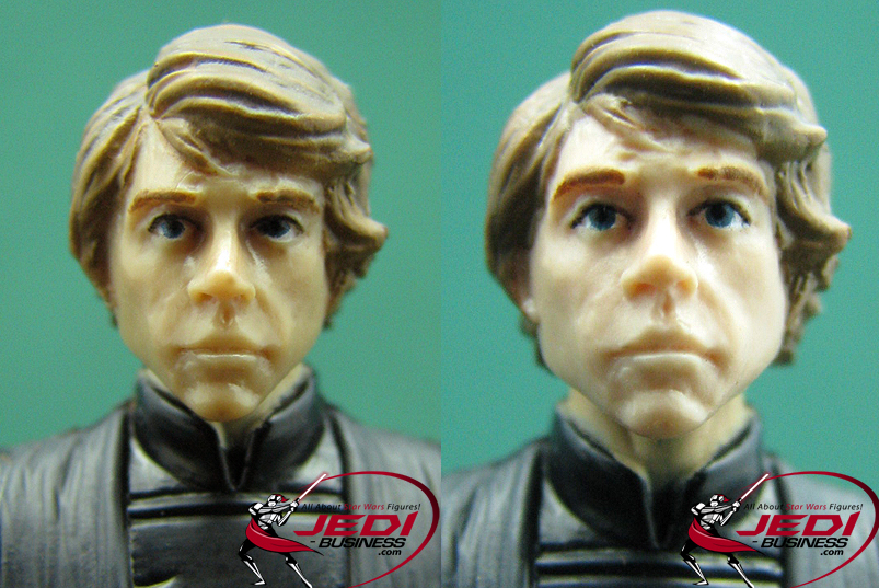 The Vintage Collection 
 Luke Skywalker Lightsaber construction face variation