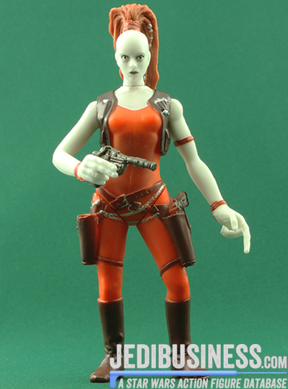 3.75 Inches Hasbro Toys 38604 2012 Discover the Force Star Wars Aurra Sing Action Figure #1/12