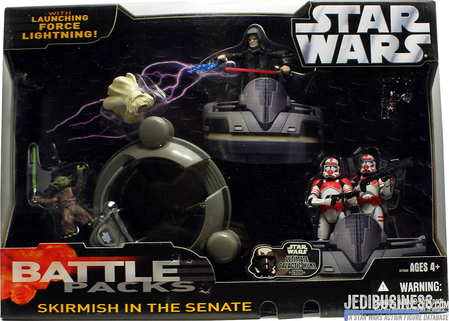 Palpatine (Darth Sidious) Skirmish In The Senate 4-Pack