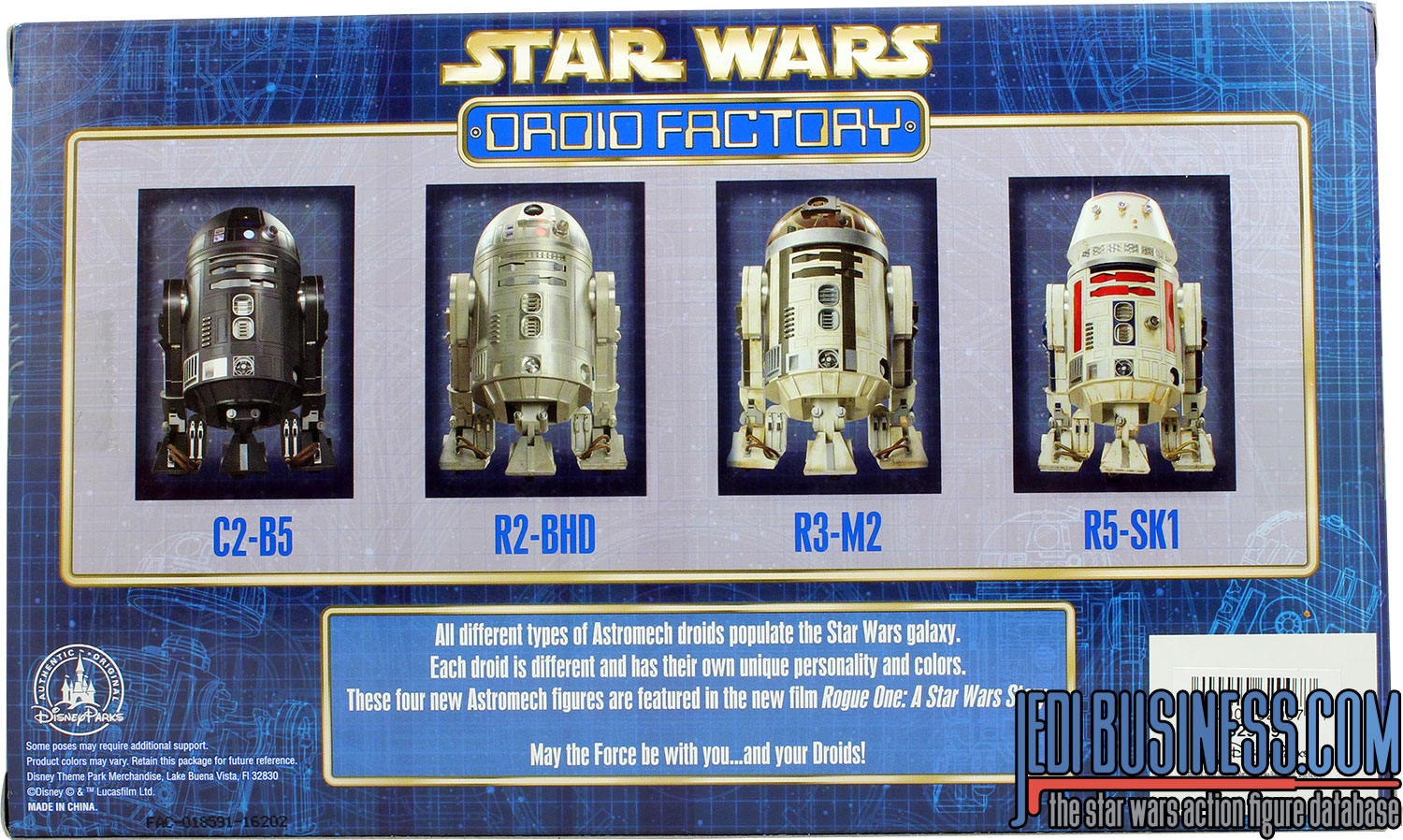 R5-SK1 2016 Droid Factory 4-Pack
