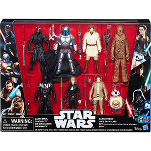 Luke Skywalker Target 8-Pack