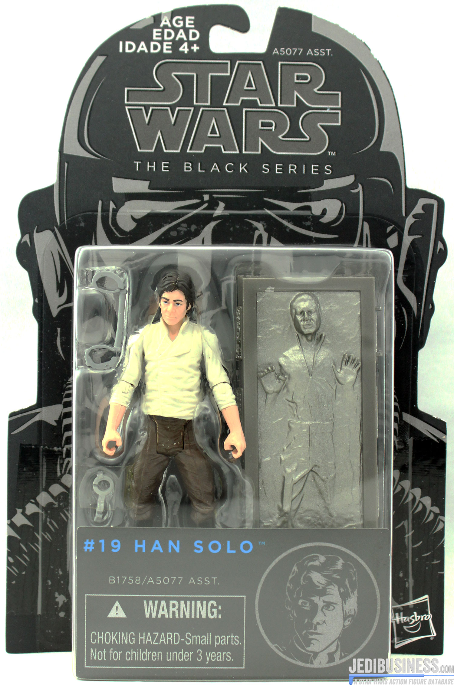 Han Solo With Carbonite Block