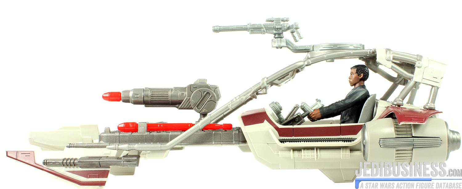 Finn With Desert Landspeeder