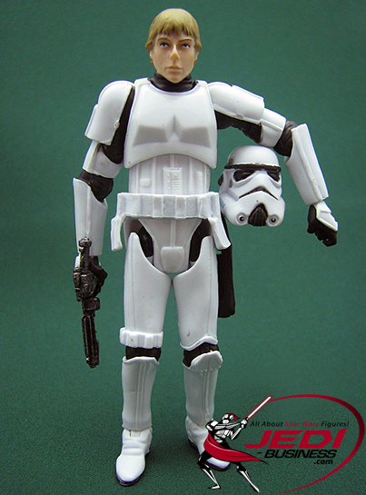 avec Halo Star Wars Figurine Luke Skywalker in Stormtrooper Disguise 