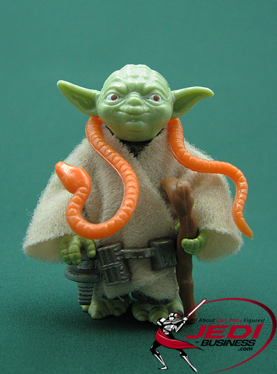 Yoda With Orange Snake Loose Complete Vintage Star Wars Action Figure ...