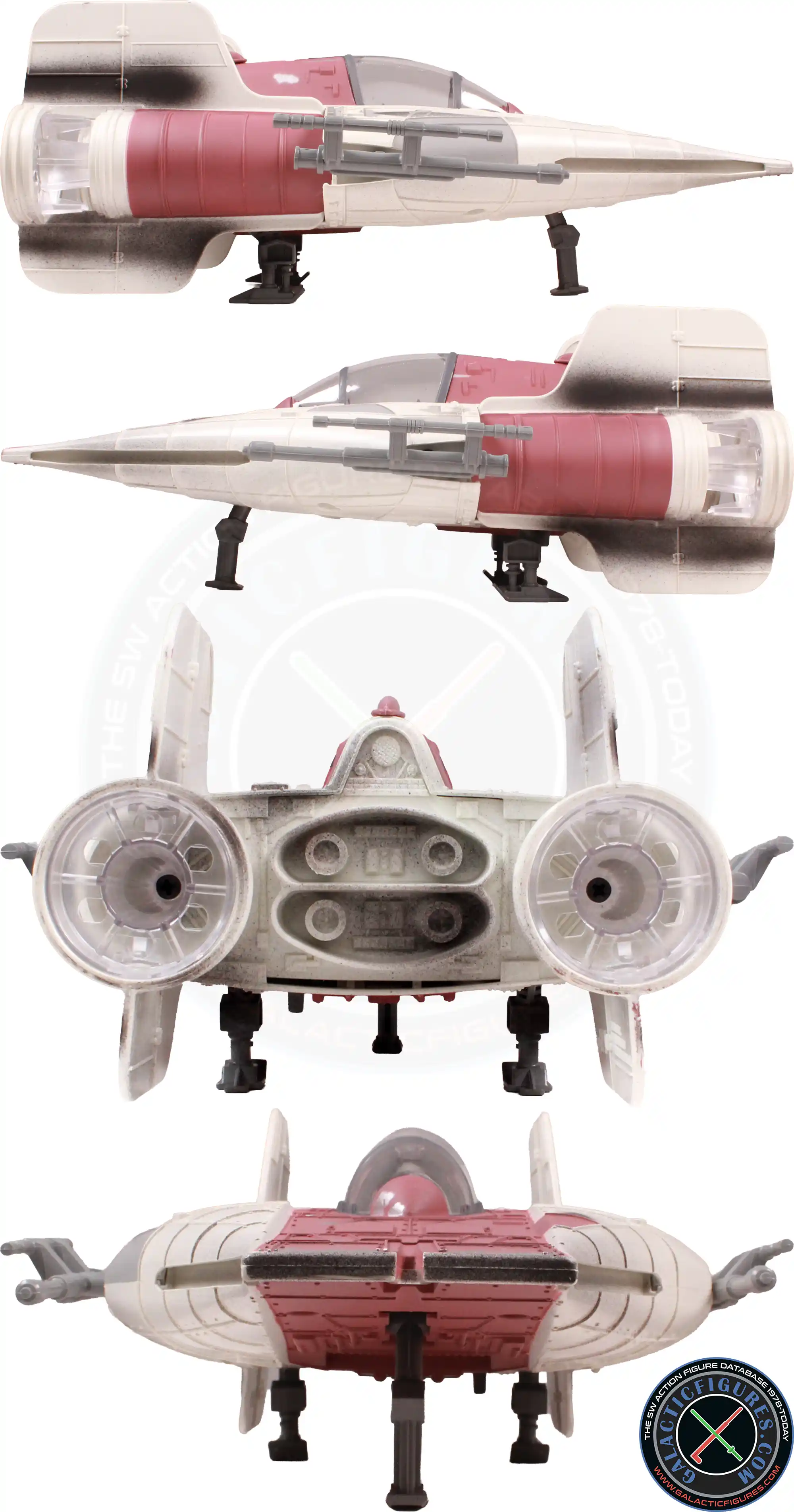 Power of the Force A-Wing fighter