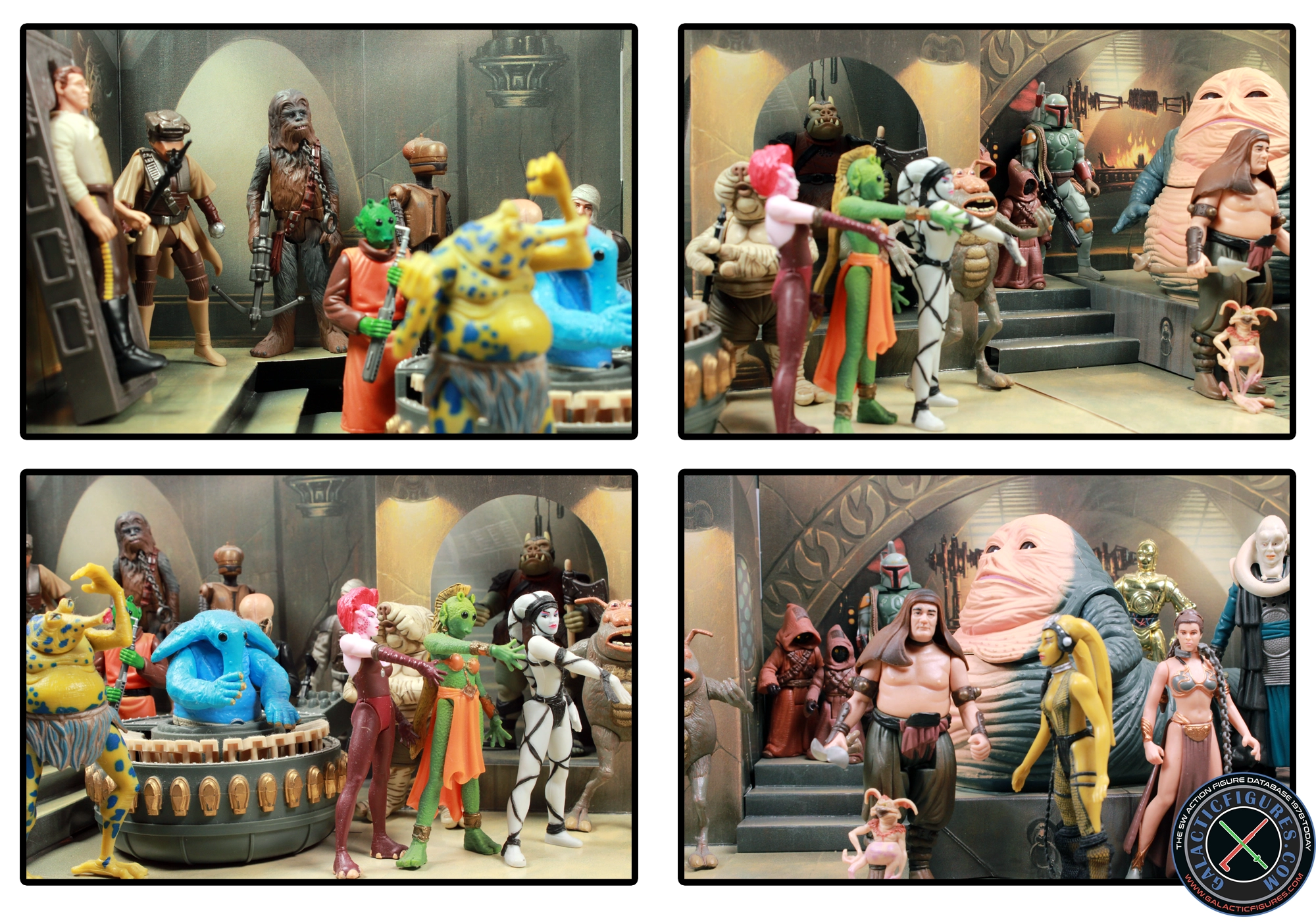 Jabba the Hutt 3D diorama