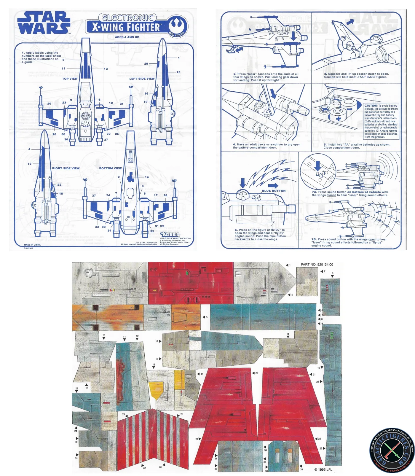 Power Of The Force X-Wing Fighter