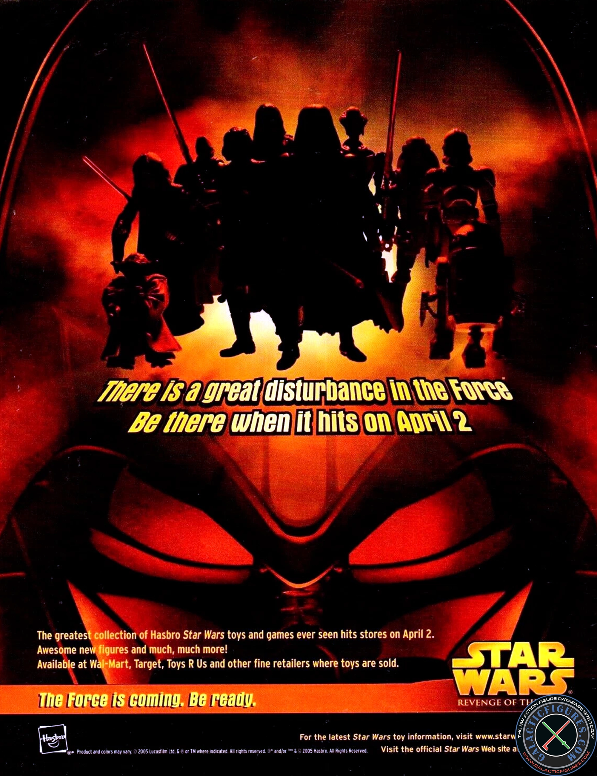 Star Wars Action Figure Print Ad