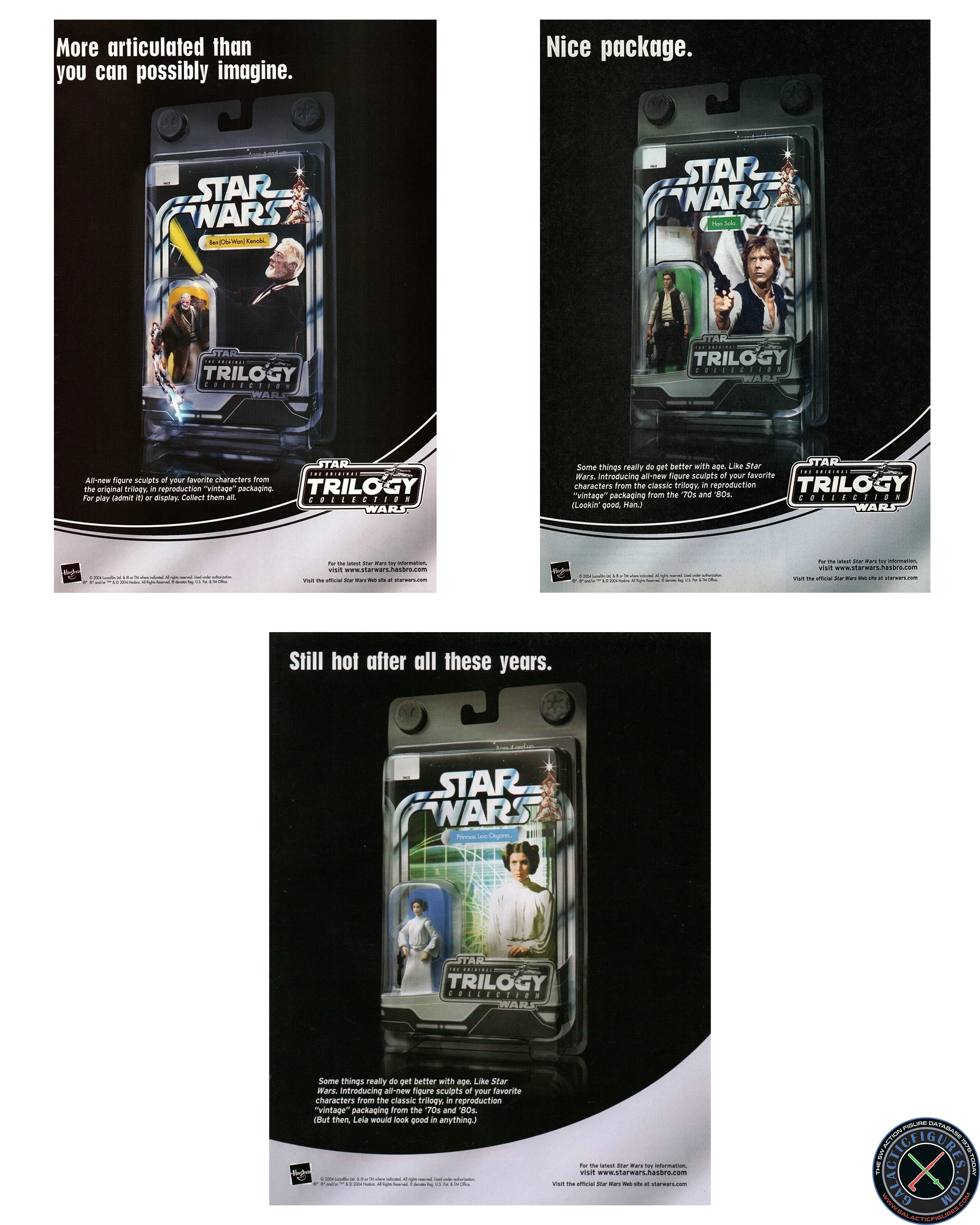 Star Wars Action Figure Print Ad