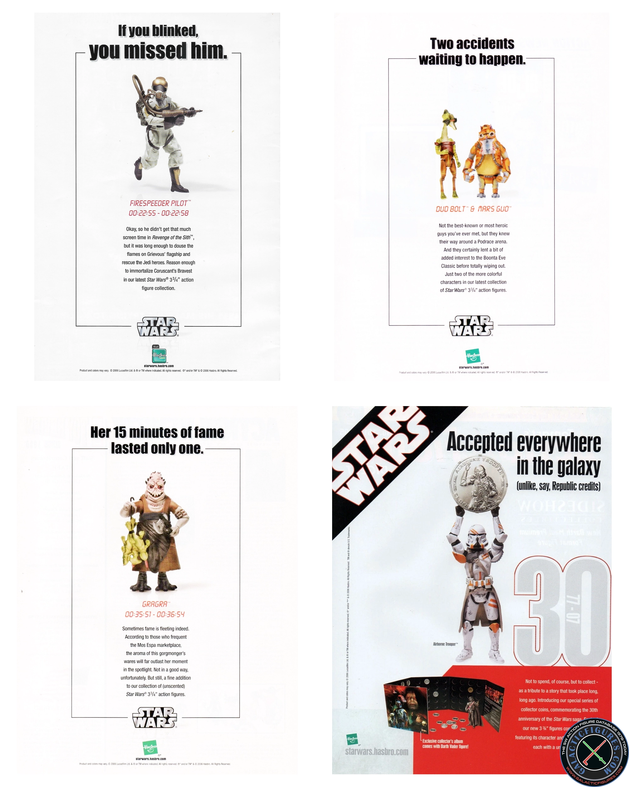 Star Wars Action Figure Print Ad