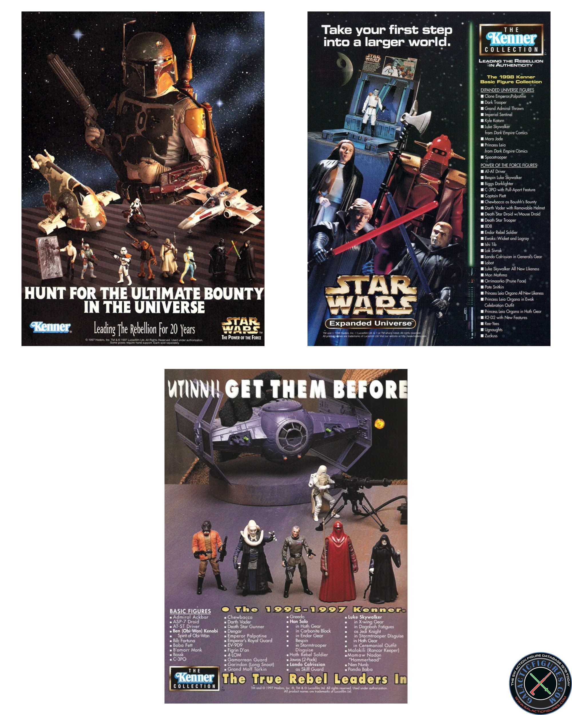 Star Wars Action Figure Print Ad