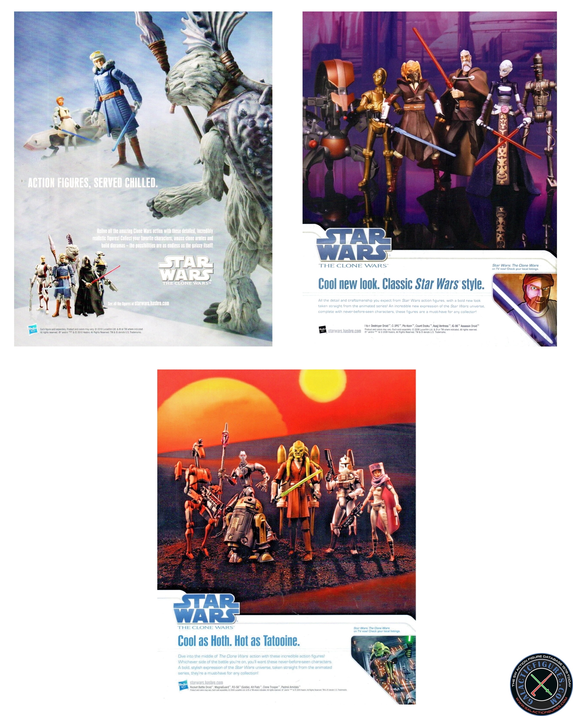 Star Wars Action Figure Print Ad
