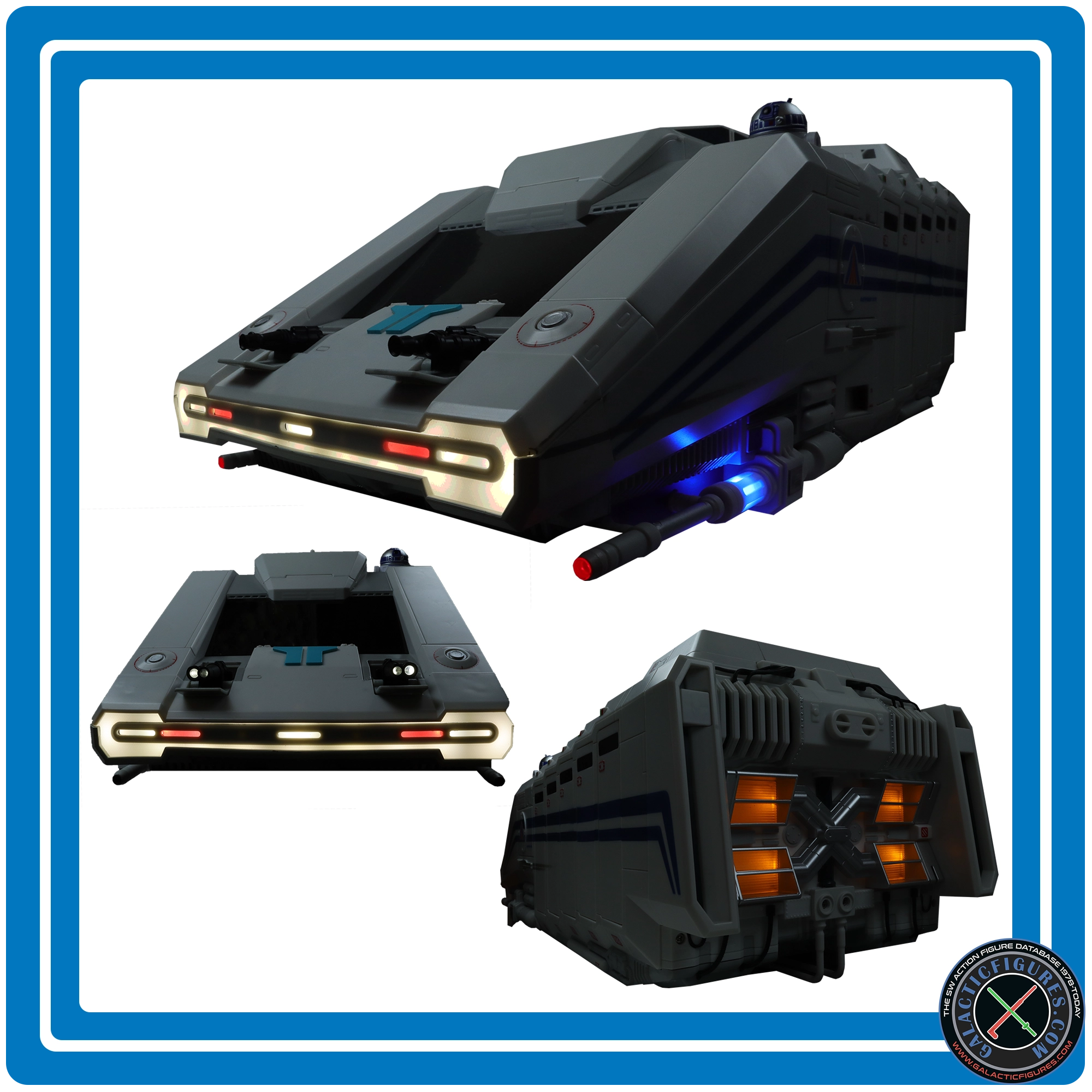 Starspeeder 3000 exterior lights