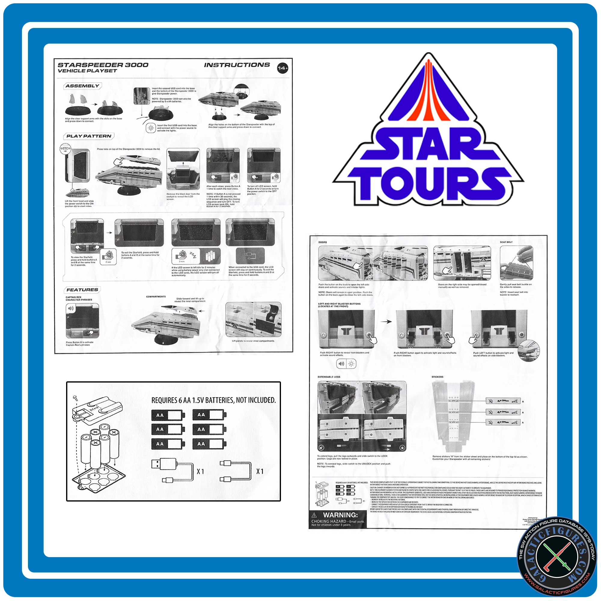 Starspeeder 3000 Instructions