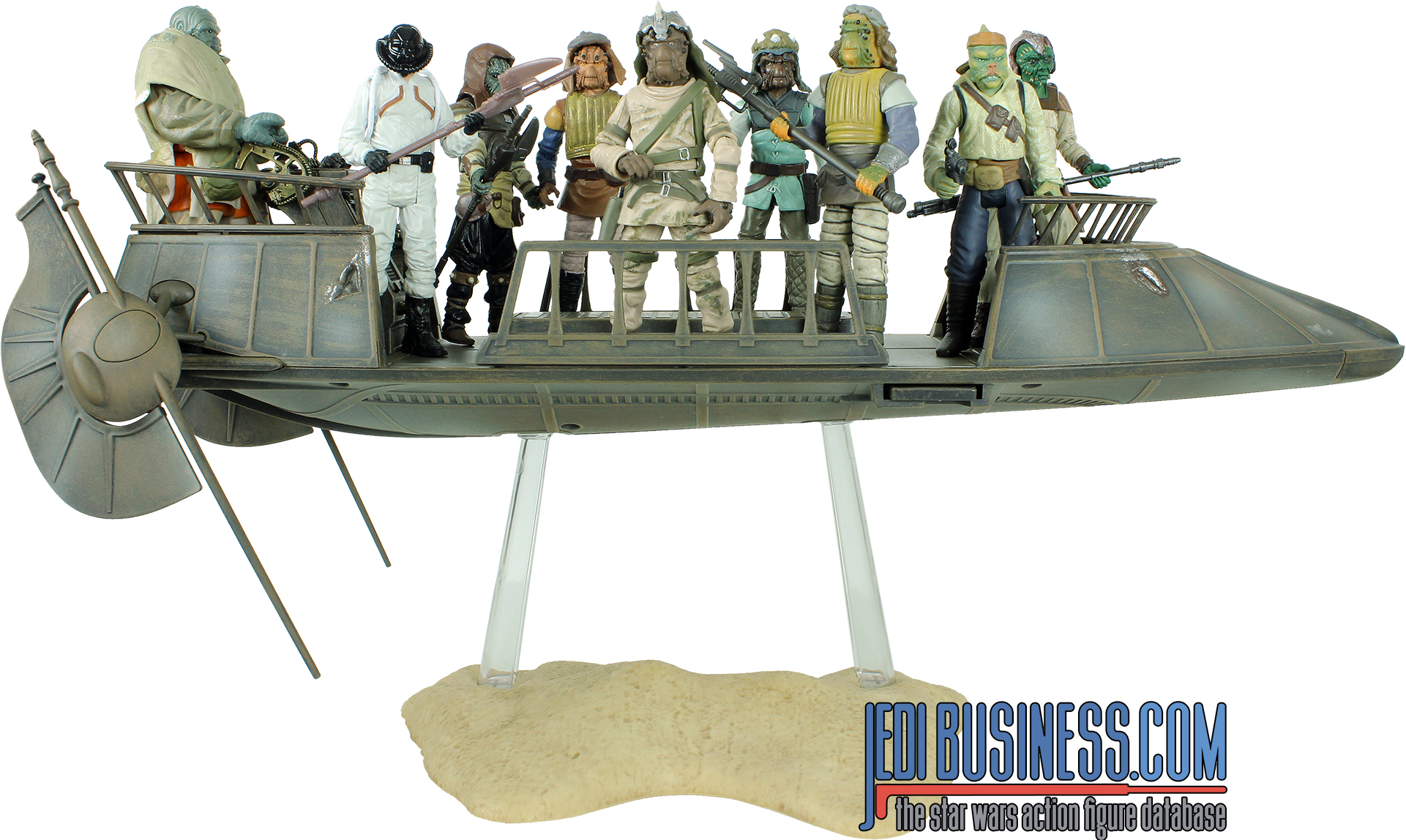 2019 Hasbro Star Wars Vintage Collection Jabba's Tatooine Skiff A+ Cond New 
