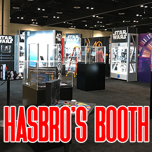 Star Wars Hasbro Booth