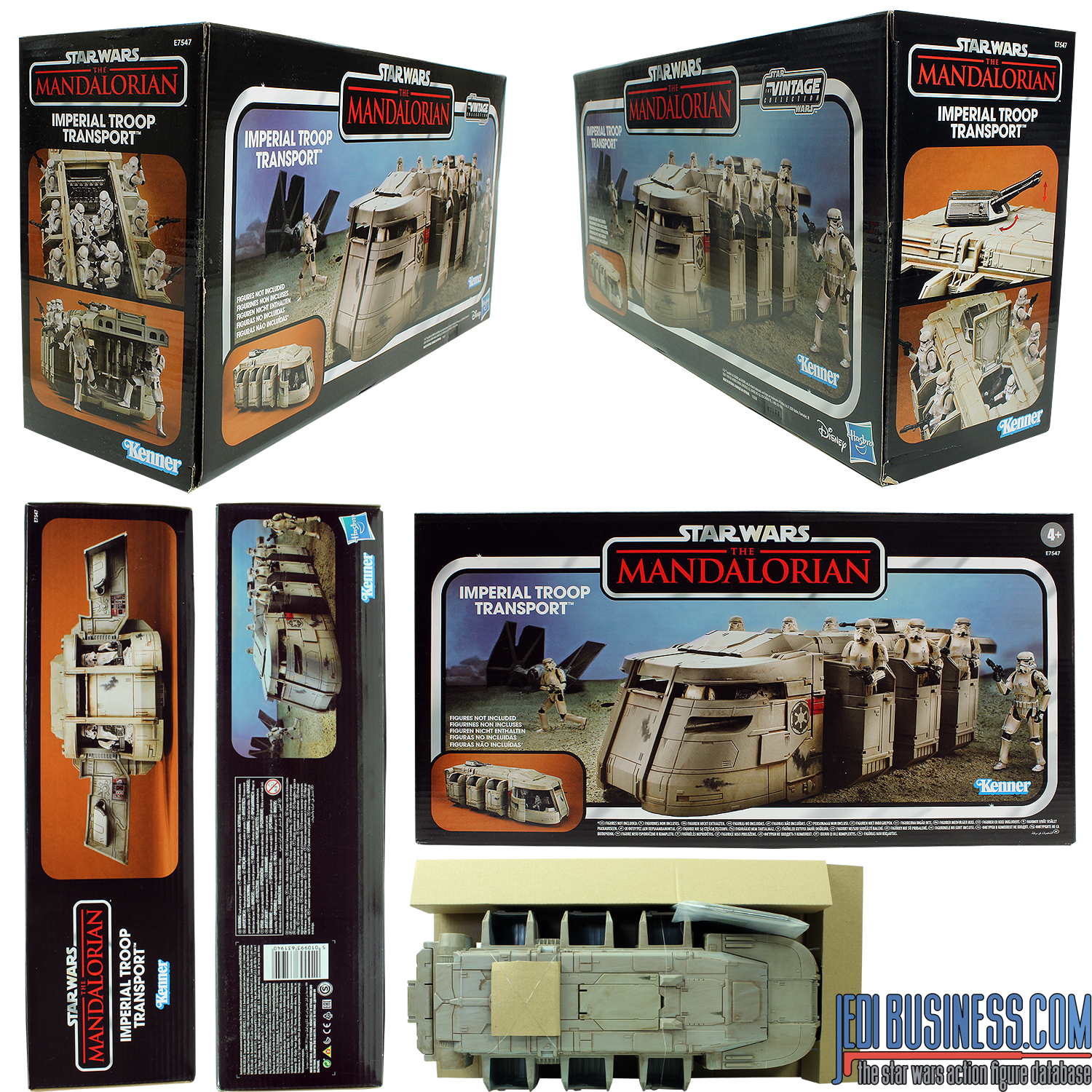 Imperial Troop Transport packaging