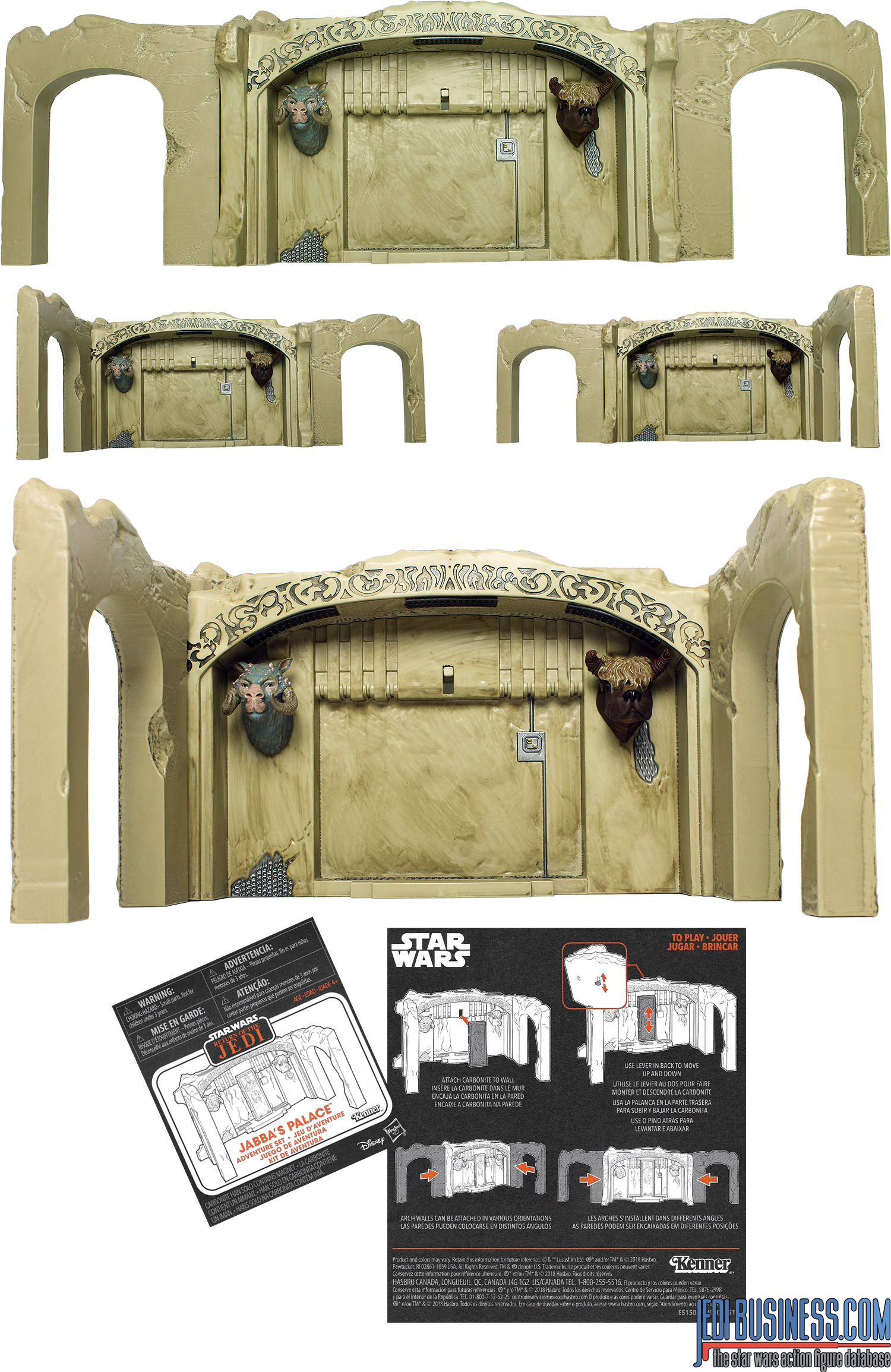 Jabba's palace clearance set