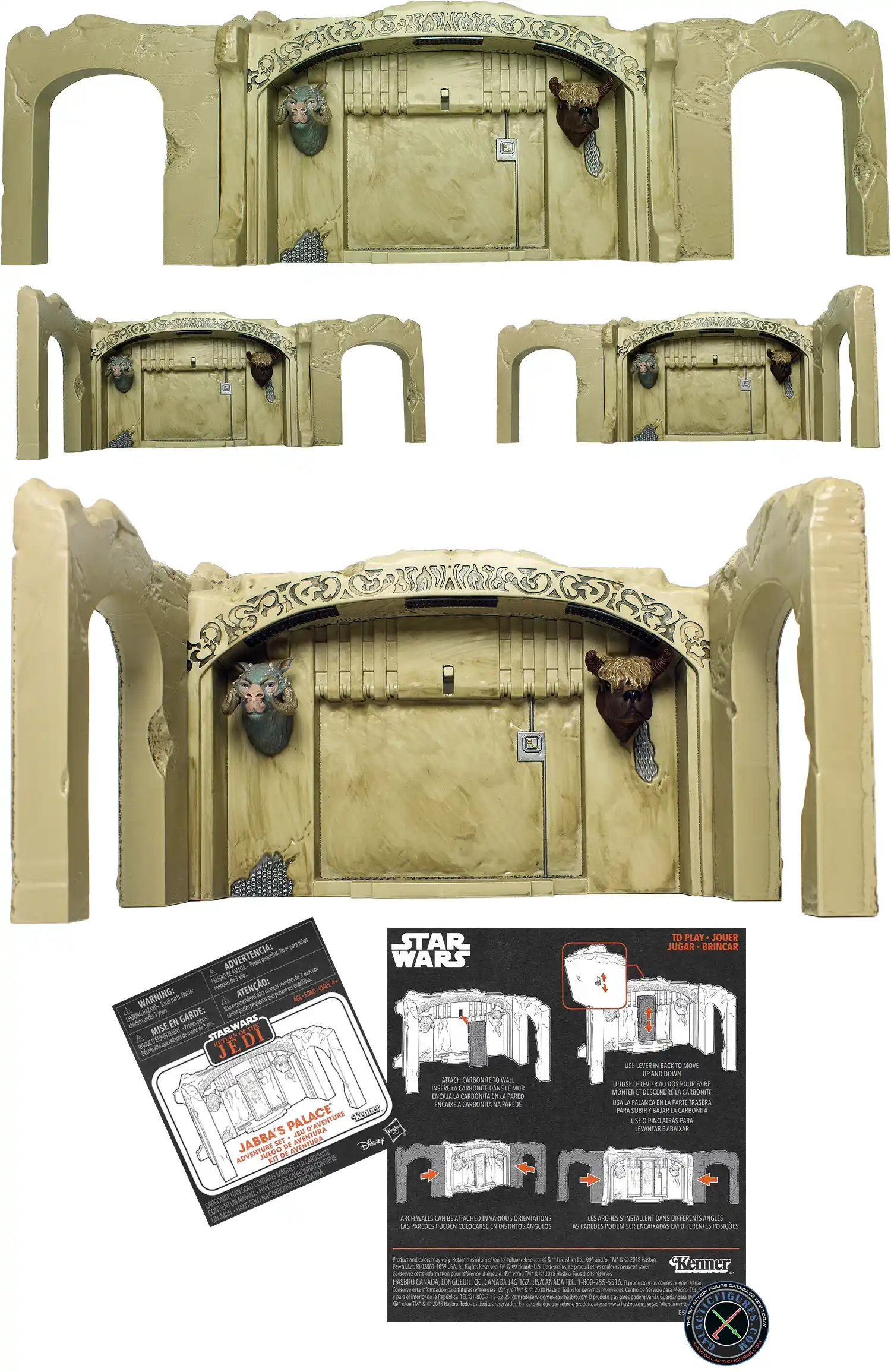 Jabba's Palace Adventure Set Figures