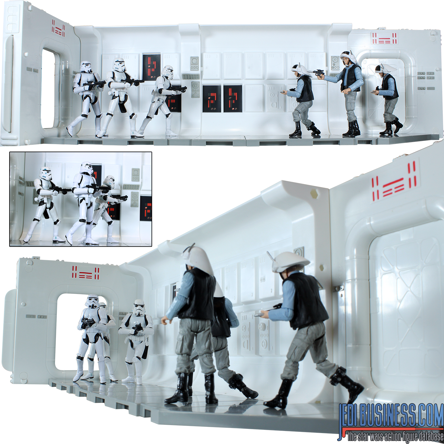 Star Wars The Vintage Collection Tantive IV Corridor Playset Neuf 