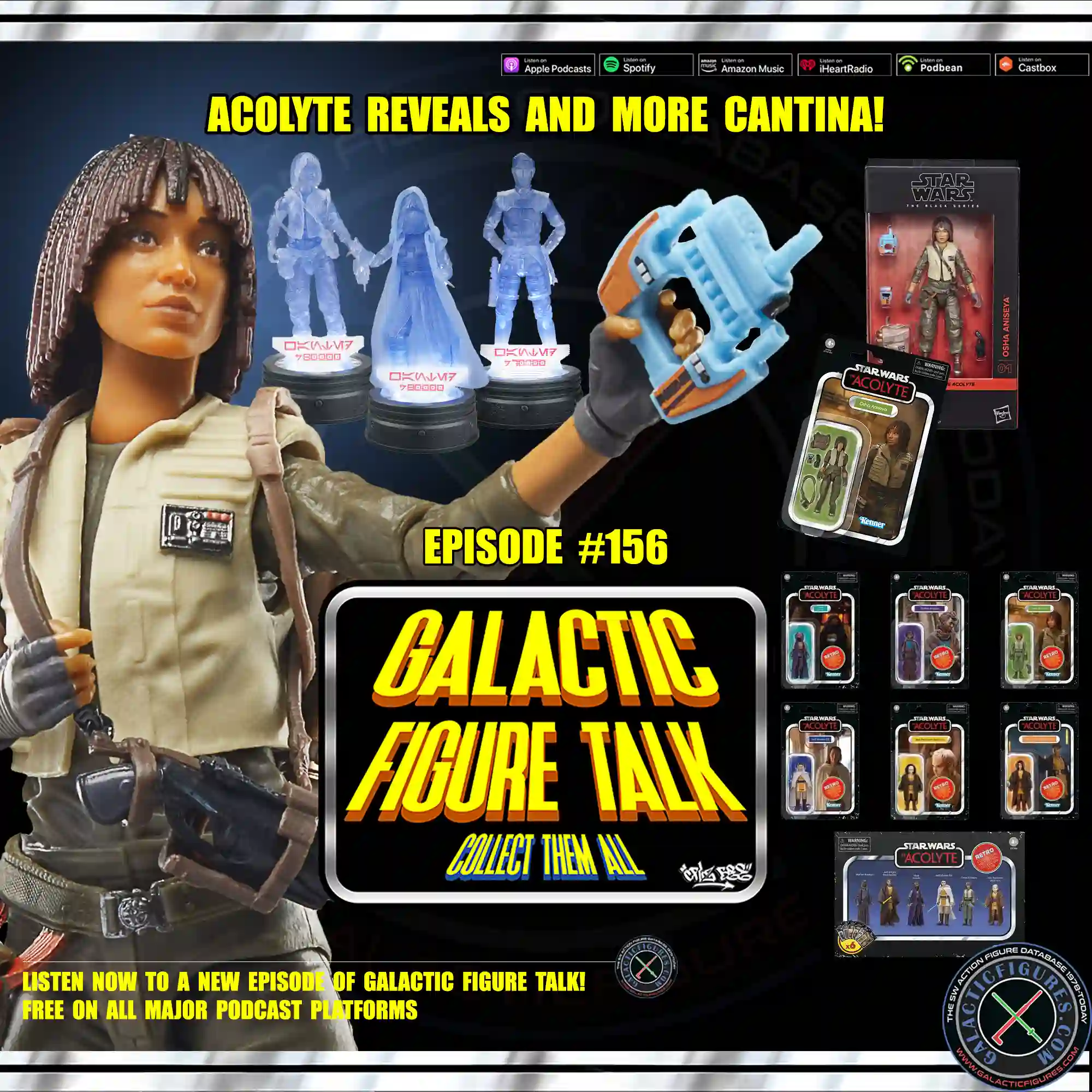 Galactic Figure Talk - Acolyte Reveals & More Cantina