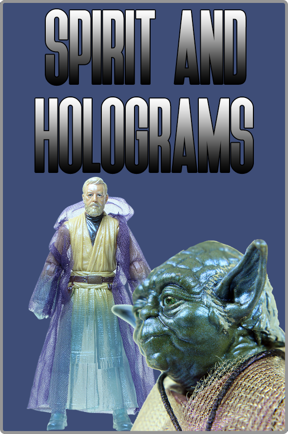 Hologram and spirit figures