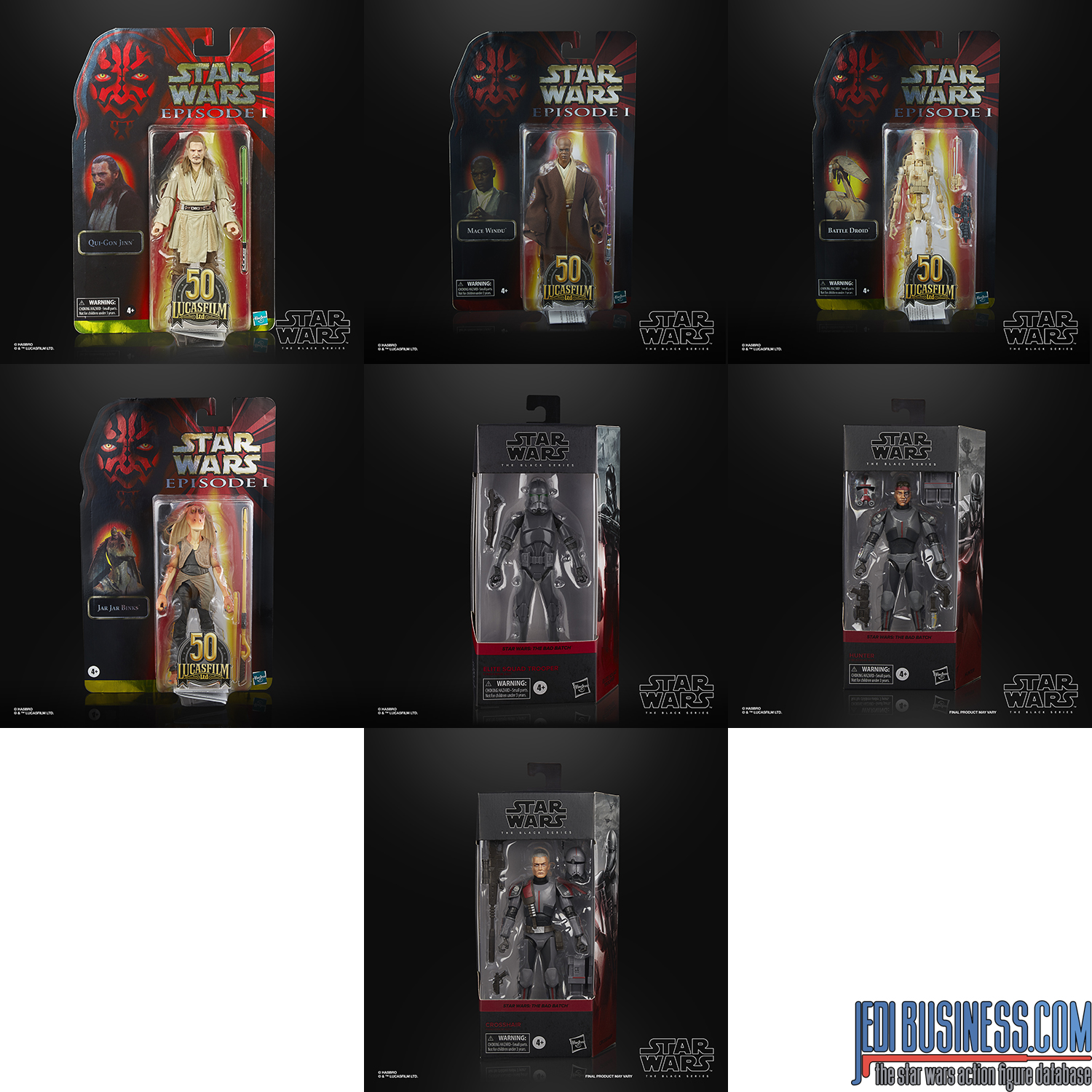 Star Wars The Black Series figures