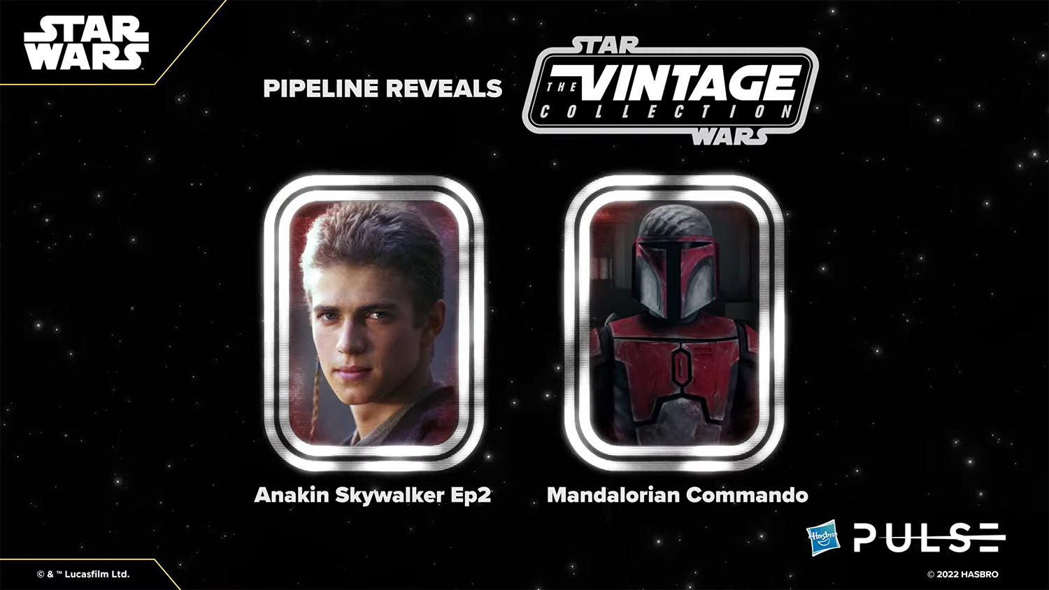 The Vintage Collection Anakin Skywalker and Mandalorian Commando
