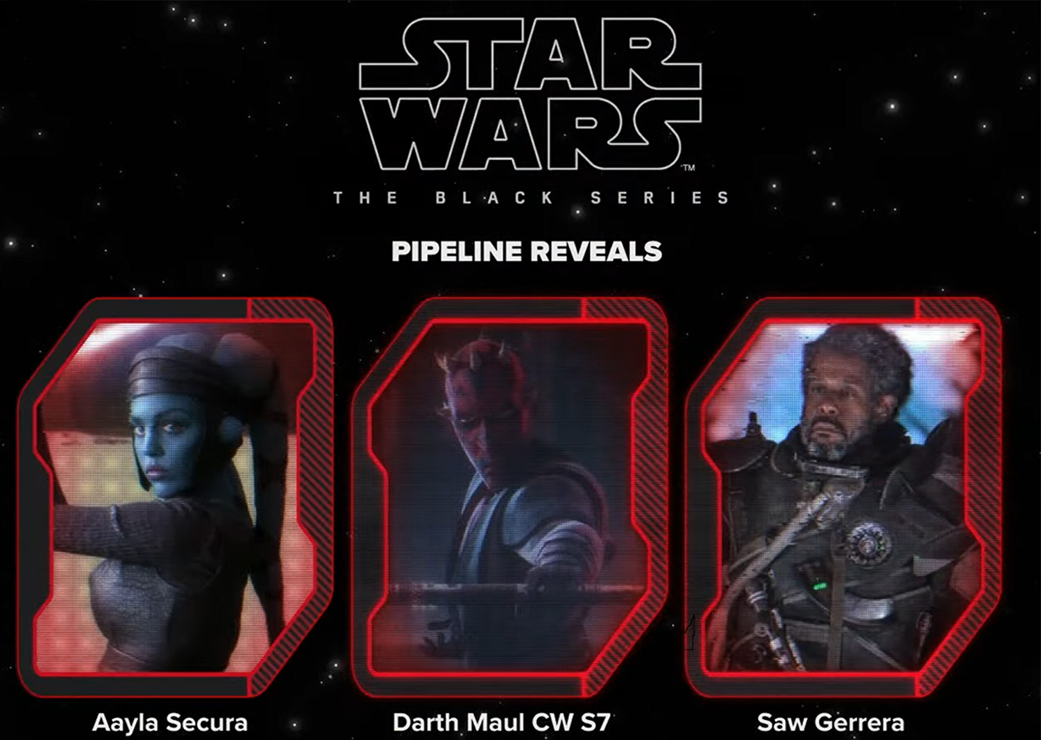 Black Series Pipeline reveals