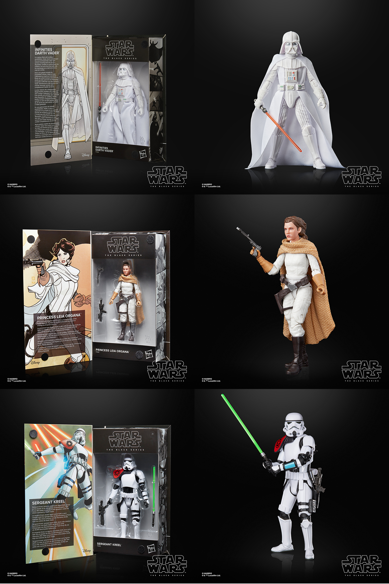 Black Series Comic Book figures