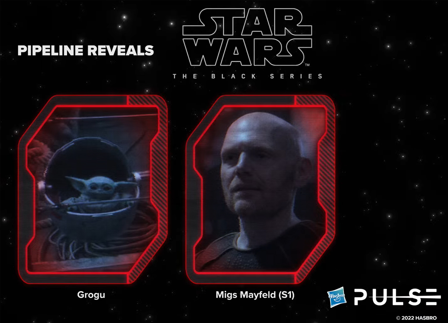 Black Series Pipeline reveals of Grogu and Migs Mayfeld