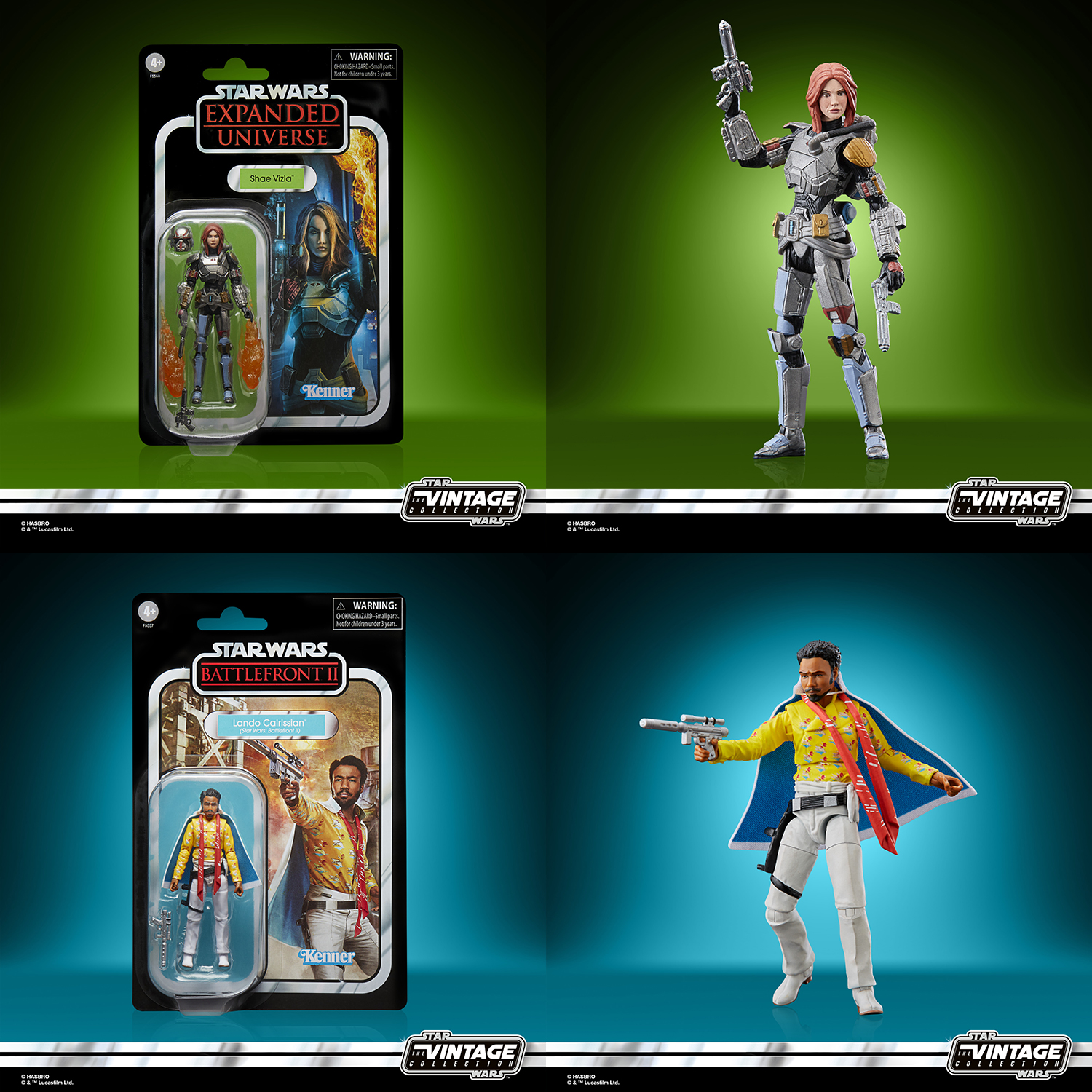 Vintage Collection Shae Vizla and Lando Calrissian