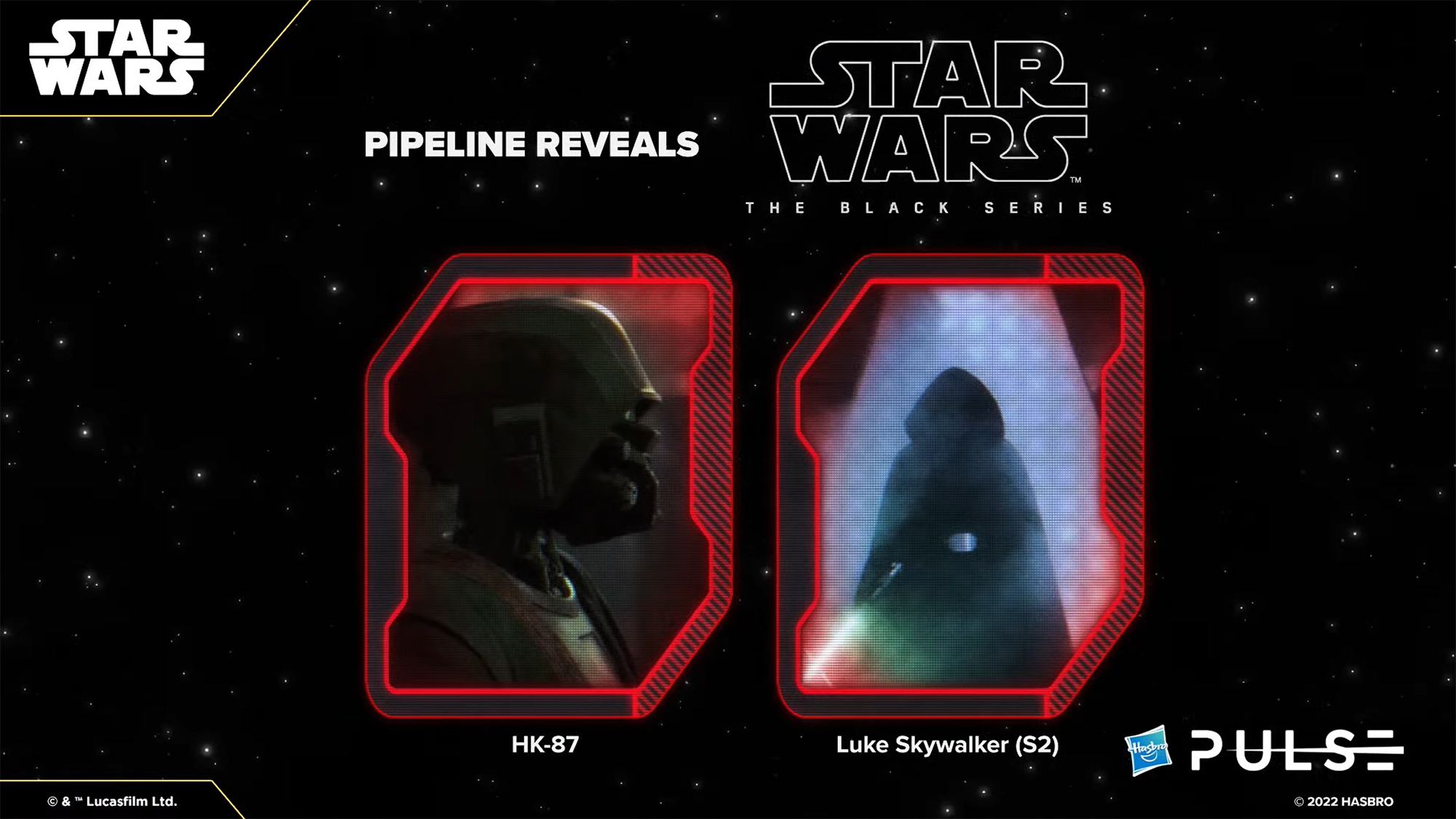 Black Series HK-87 and Luke Skywalker