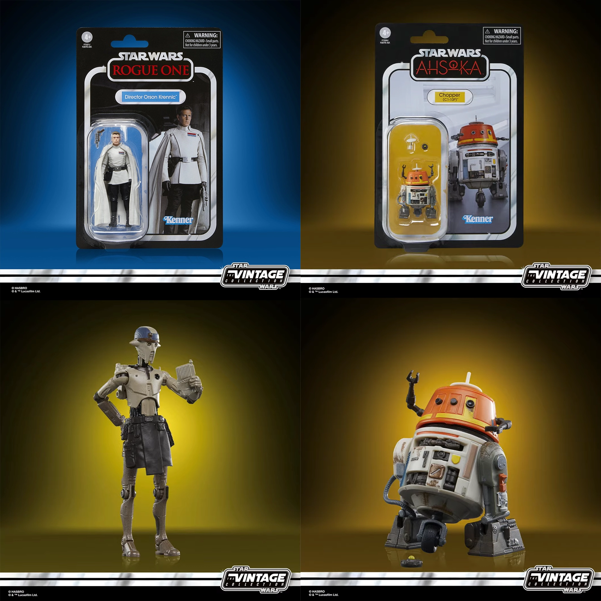 Vintage Collection Director Krennic, Chopper and Huyang