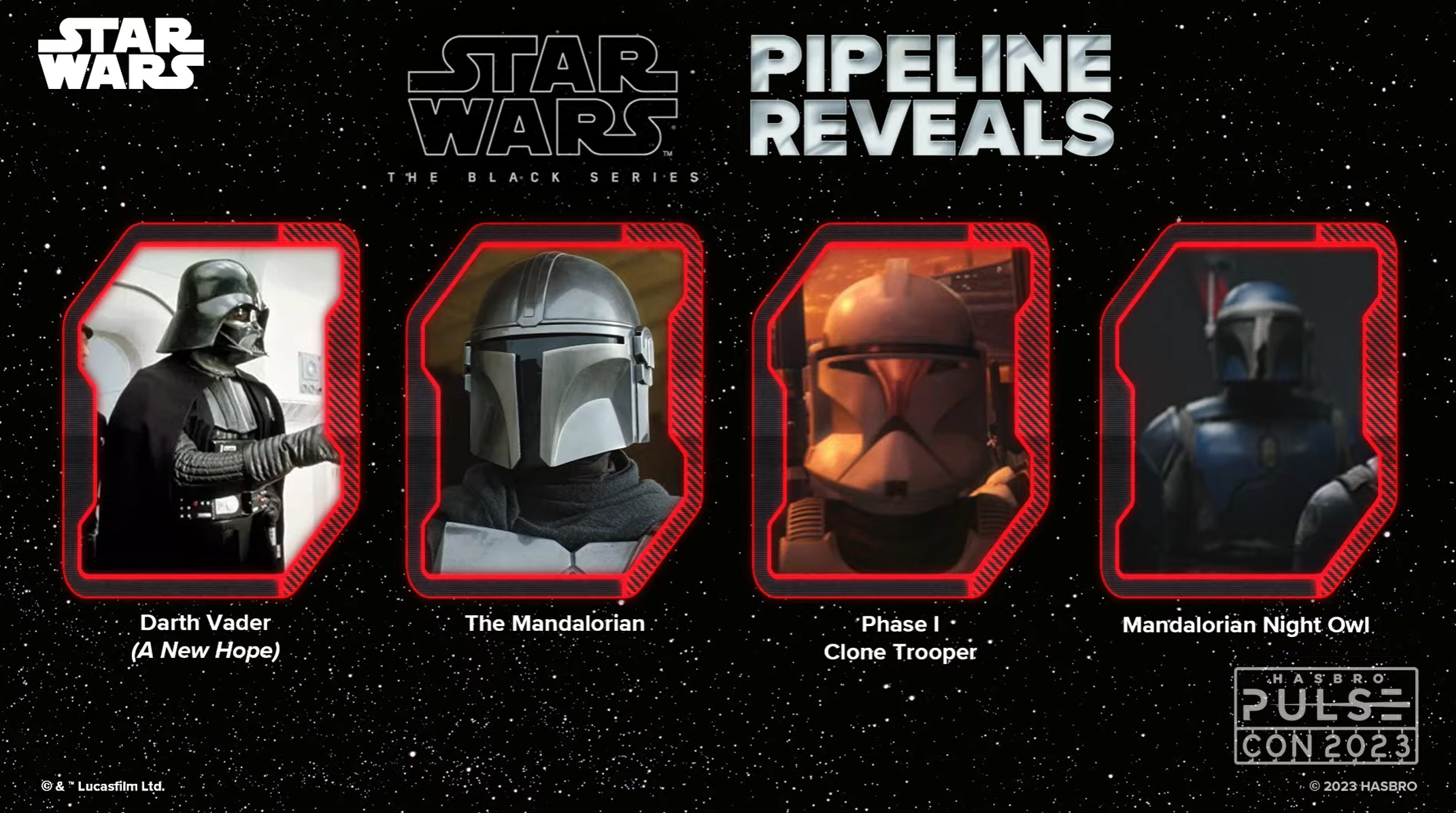 Black Series Pipeline reveals for 2024