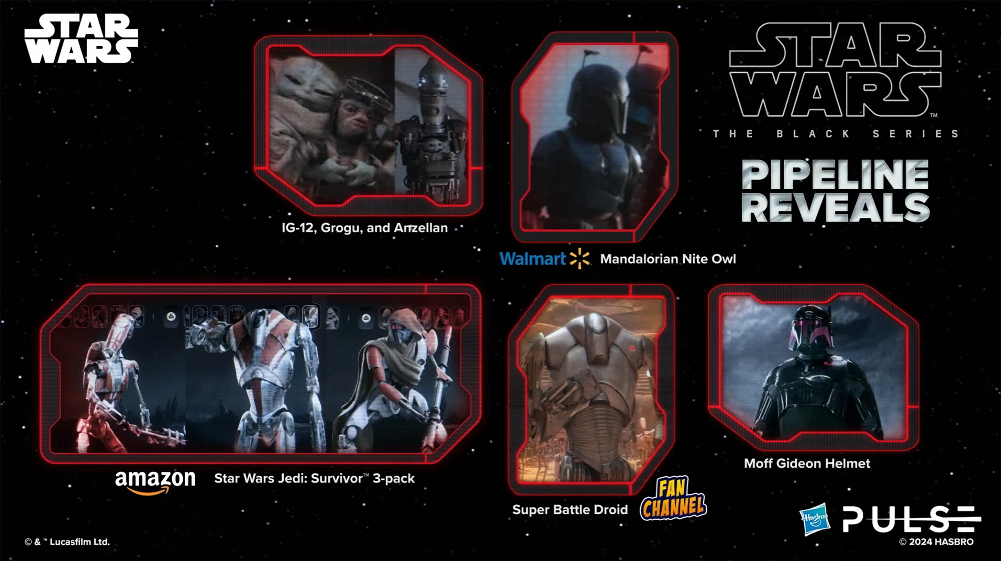 Black Series Pipeline reveals for late 2024 or 2025