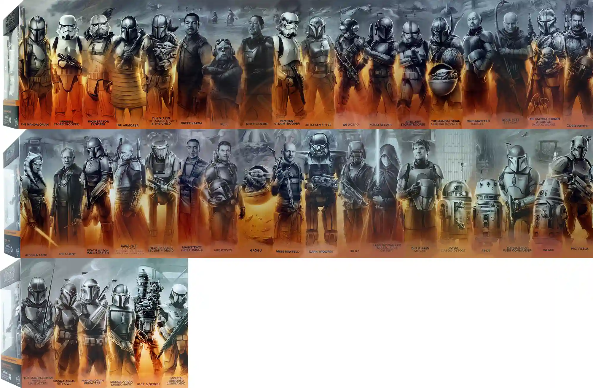 Black Series Mandalorian Mural