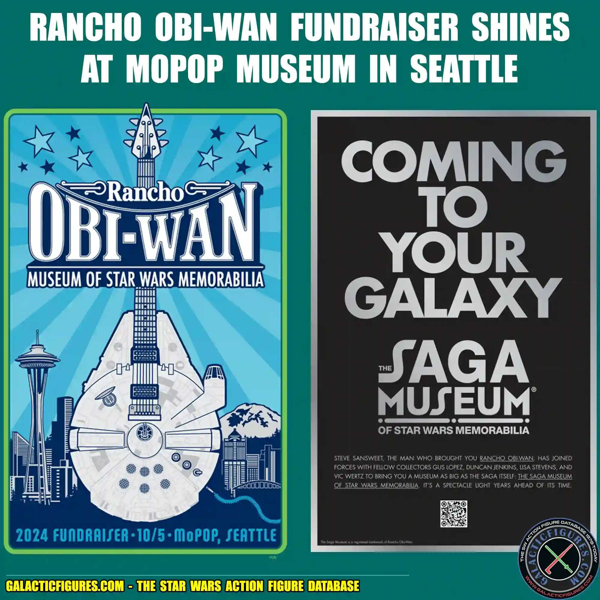 Rancho Obi-Wan Fundraiser Shines at MoPop Museum in Seattle